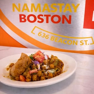 Samosa chaat