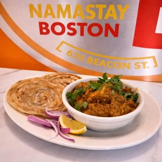 Dhaba Chicken with Paratha