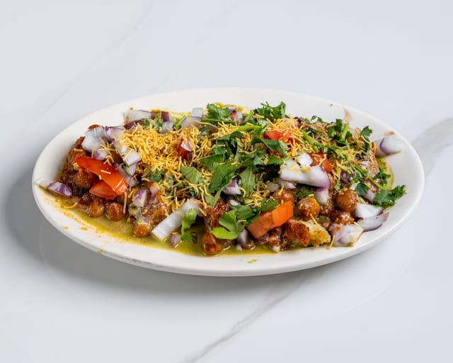Aloo Tikki Chaat