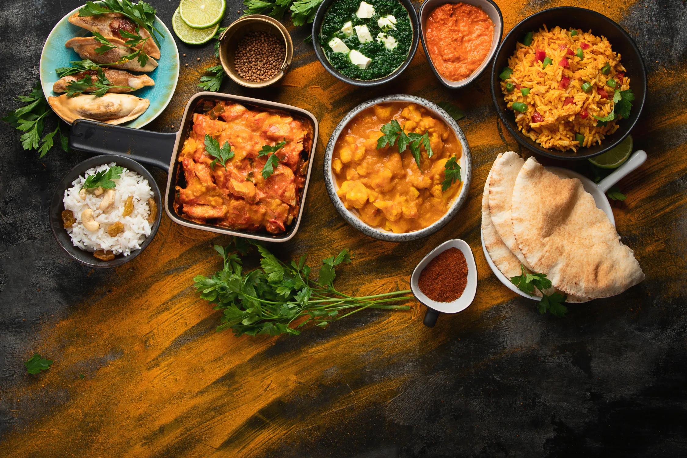 Fine indian cuisine at Namastay Boston